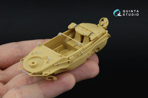 Quinta Studio QD+48553 Schwimmwagen type 166 Intérieur imprimé en 3D et coloré sur papier décalcomanie (Tamiya) (avec pièces en résine imprimées en 3D) 1/48  – imagen 11
