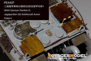 Voyager Model PEA437 WWII German Panther G/Jagdpanther G2 AntiAircraft Armor Patten1 (GP) 1/35 – zdjęcie 3