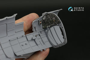 Intérieur imprimé en 3D et coloré sur papier décalcomanie pour Spitfire Mk.VIII (Airfix) - Quinta Studio QD24021 - Échelle 1/24 – image 10