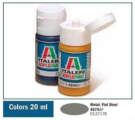 Italeri 4679AP ACIER PLAT 20 ml