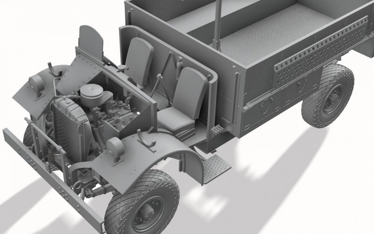 Camion de patrouille LRDG F30 Thunder Model 35305, édition limitée bonus, échelle 1/35 – immagine 9