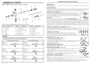 Aérographe Sparmax DH-3 - Buse 0,3 mm – imagen 2