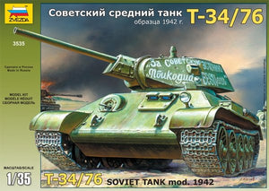 Zvezda 3535 T-34/76 Soviet tank 1/35