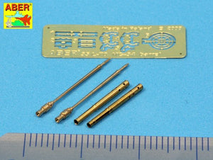 Aber 35L-098 Ensemble de 2 canons pour mitrailleuse de char allemande MG 34 avec Panzermantel (1/35) – imagen 2