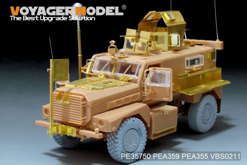 Pièces supplémentaires pour le modèle Voyager PEA355 Modern US COUGAR 4X4 MRAP (pour PANDA HOBBY PH35003) 1/35 – immagine 2