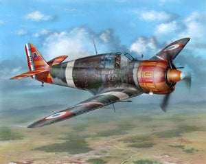 Azur A094 Bloch MB152C.1 Rayures rouges et jaunes (1/32)
