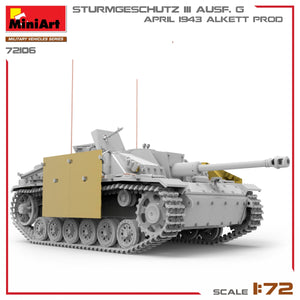 MiniArt 72106 STURMGESCHUTZ III AUSF. G, AVRIL 1943 ALKETT PROD. 1/72 – image 4