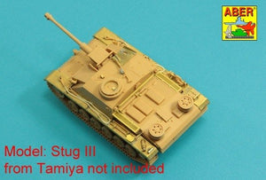 Aber 48A31 Grilles pour Pz.Kpfw. III et Stug III Compatibles avec les modèles Tamiya : 32540 ; 32524 ; 32525 ; 32543 ; 1/48 – imagen 14