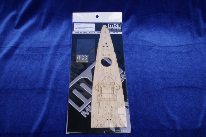 MK1 Design MD-35015 Scharnhorst Pont en bois DRA 1/350