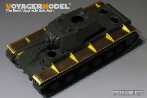 Garde-boues de char russe KV-1 de la Seconde Guerre mondiale, modèle Voyager PE351095, pour Tamiya 1/35 – Bild 2