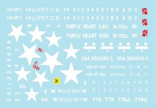 Star Decals 35-C1324 US Armor Mix # 7. M4A3 (76) W Sherman 1/35 – zdjęcie 2