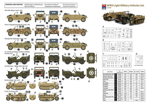 Hobby 2000 72705 Coffret de véhicules militaires légers de la Seconde Guerre mondiale – Academy + CARTOGRAF 1/72 – image 2