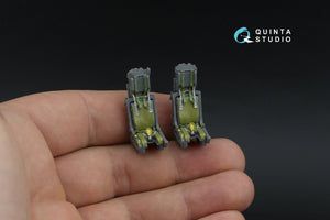 Intérieur imprimé en 3D et coloré sur papier décalcomanie Quinta Studio QD48593 F-14D Super Tomcat (GWH) 1/48 – immagine 9