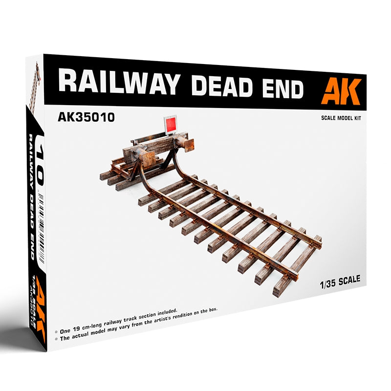AK Interactive AK35010 IMPASSE FERROVIAIRE – VIA FERREA SIN SALIDA 1/35
