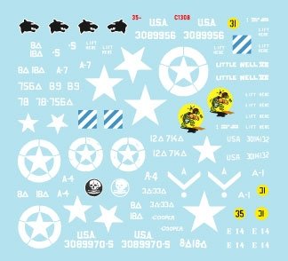 Star Decals 35-C1308 US Armored Mix # 1 1/35 – image 3