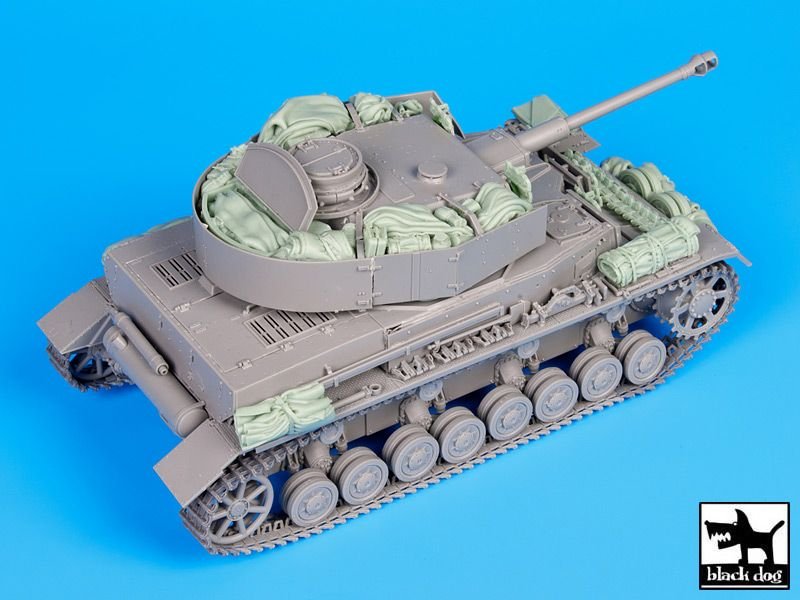 Black Dog T35087 Pz Kpfw IV Ausf J ensemble d&amp;#39;accessoires 1/35  – Bild 2