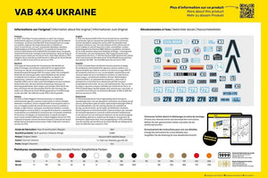 Heller 57130 VAB 4X4 Ukraine - Kit de démarrage 1/35 – image 4