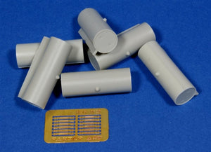 Panzer Art RE35-128 Bidons de carburant cylindriques pour chars soviétiques de la Seconde Guerre mondiale, échelle 1/35