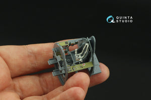 Intérieur imprimé en 3D et coloré sur papier décalcomanie Quinta Studio QD48421 FM-2 Wildcat (Eduard) 1/48 – image 7
