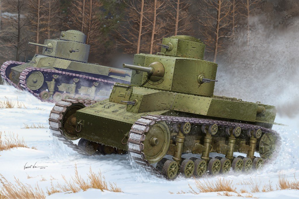 Hobby Boss 82493 Char moyen soviétique T-24 (1/35) 