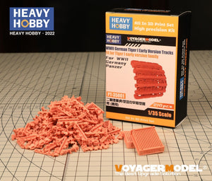 Heavy Hobby PT35001 Chenilles du Tiger I allemand de la Seconde Guerre mondiale (version initiale) au 1/35  – Bild 2