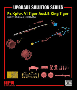 Kit d&amp;#39;amélioration Rye Field Model 2105 Kingtiger pour RFM RM5125/5137/5146 1/35 – image 2