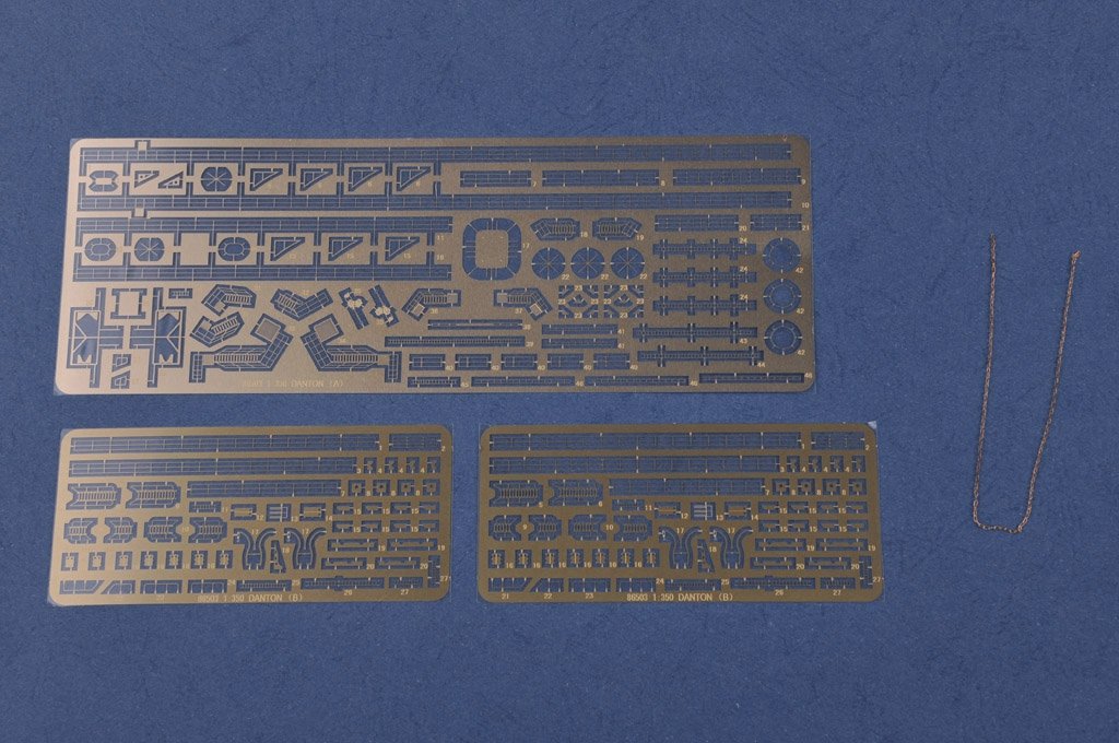 Hobby Boss 86503 Cuirassé Danton, pré-dreadnought de la Marine française, échelle 1/350 – immagine 8