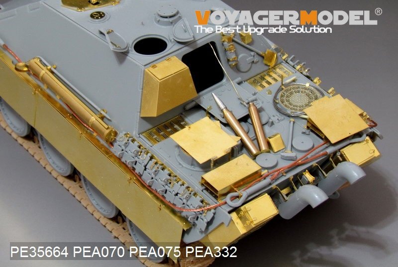 Voyager Model PEA332 WWII German Jagdpanther G2 AntiAircraft Armor (GP) 1/35 – zdjęcie 3