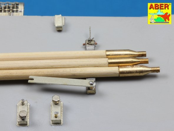 Tiges de nettoyage de canon Aber 16052 avec supports pour Tiger II (1/16) – immagine 6