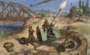 Zvezda 6170 Bofors britannique 40 mm Mk-1/2 AA-Gun (1/72)