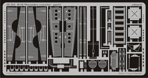 Eduard 48561 B-26 extérieur 1/48 (MONOGRAMME, REVELL)