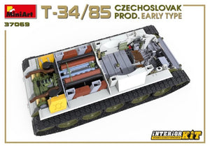 Miniart 37069 T-34/85 Production tchécoslovaque Type précoce 1/35 – immagine 17