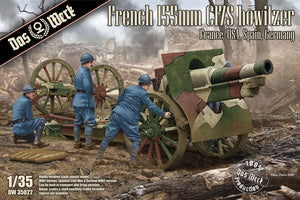 Das Werk DW35022 Obusier français 155 mm C17S France, USA, Espagne, Allemagne 1/35