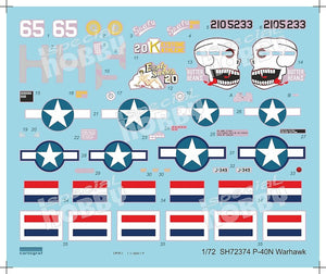 Maquette Special Hobby 72374 P-40N Warhawk au 1/72  – image 8