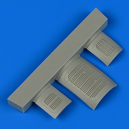 Quickboost QB48871 Su-34 Fullback tail cooling grills Kitty Hawk 1/48