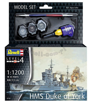 Revell 65182 Maquette du HMS Duke of York à l&amp;#39;échelle 1/1200  – image 8