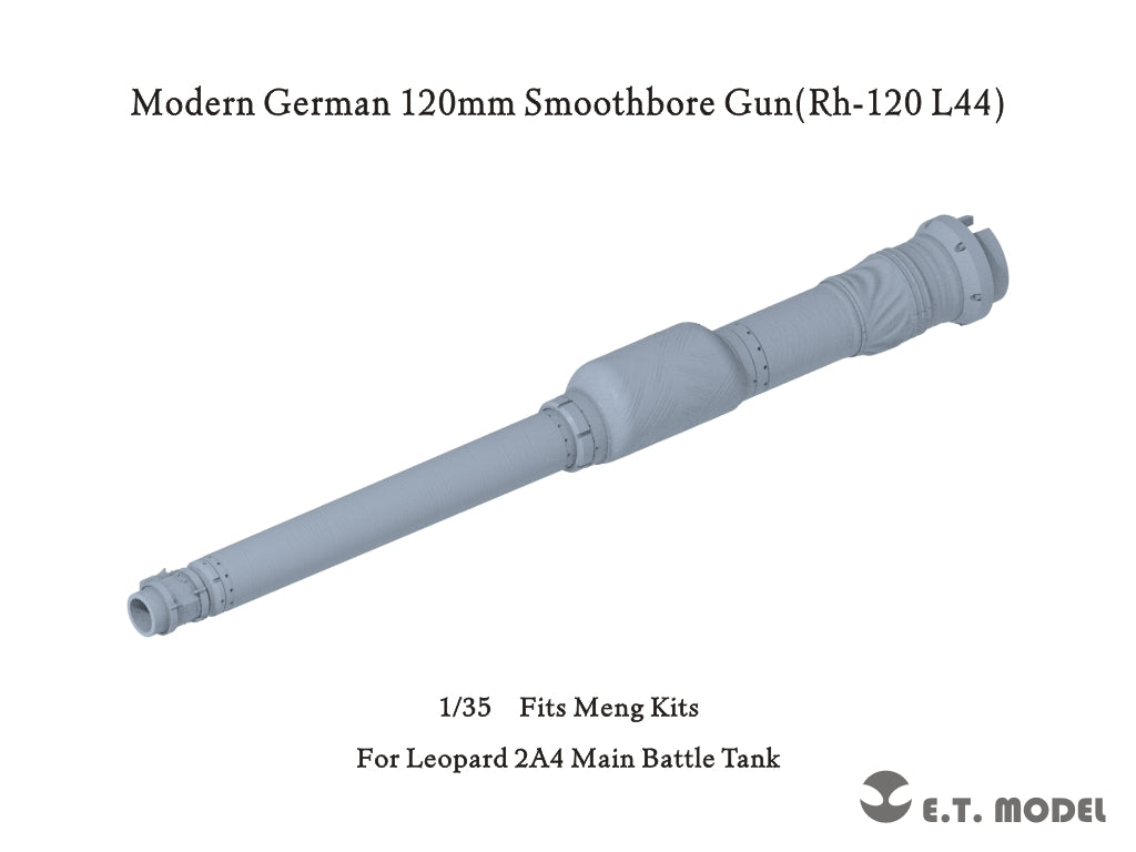 ET Model P35-342 Char de combat principal allemand moderne Leopard 2A4 Canon à âme lisse de 120 mm (Rh-120 L44) 1/35