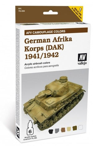 Vallejo 78409 Corps africain allemand 1941-1942 (DAK)