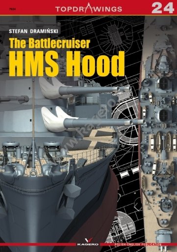 Kagero 7024 Le croiseur de bataille HMS Hood EN/PL