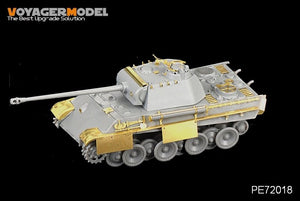 Maquette Voyager PE72018 Panther G allemand de la Seconde Guerre mondiale pour tous les modèles au 1/72