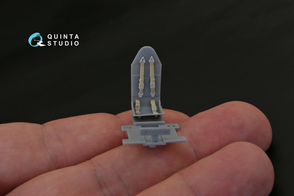 Intérieur imprimé en 3D et coloré sur papier décalcomanie Quinta Studio QD48127 IAR-80 (pour kit HobbyBoss) 1/48 – Bild 3