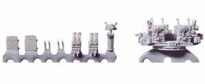 Pontos 21002F1 USS Missouri Iowa 1944 - Kit d&amp;#39;extension avancé pour maquette Trumpeter 05399 – image 6