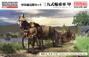 Fine Molds FM60 Chariot de transport hippomobile IJA Type 39 Ko 1/35