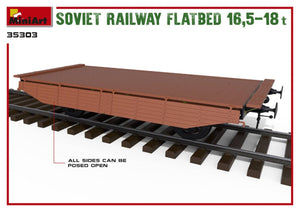MiniArt 35303 Plateau ferroviaire soviétique 16,5-18t (1/35) – imagen 6