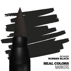 AK Interactive RCM001 MARQUEUR CAOUTCHOUC NOIR – RC