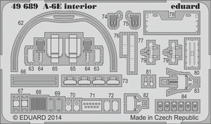 Eduard 49689 A-6E intérieur SA HOBBY BOSS 1/48 – immagine 2