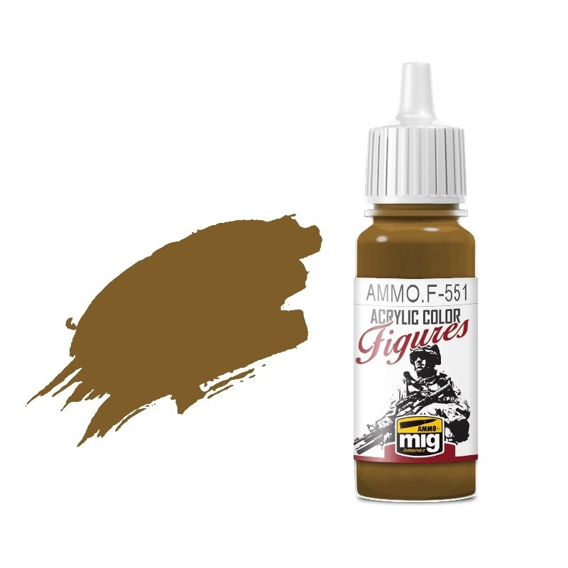 Munitions de Mig Jimenez F551 Sable brûlé 17 ml