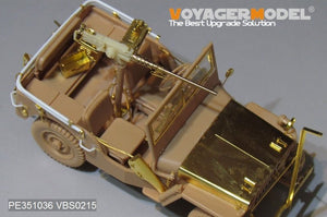 Kit d&amp;#39;amélioration Voyager Model PE351036 Jeep Willys MB américaine de la Seconde Guerre mondiale (pour MENG VS-011) 1/35 – image 2