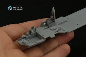 Intérieur imprimé en 3D et coloré sur papier décalcomanie Quinta Studio QD48406 Mi-24 Nato Hind (Trumpeter) 1/48 – image 9