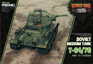 Maquette Meng WWT-006 World War Toons T-34/76 Char moyen soviétique